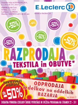 E.Leclerc-katalog-Razprodaja