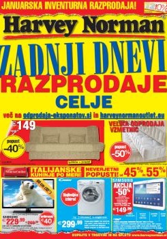 Harvey_Norman-katalog-Zadnji_dnevi_razprodaje_Celje