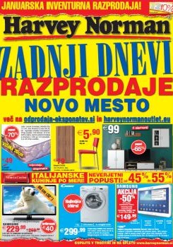 Harvey_Norman-katalog-Zadnji_dnevi_razprodaje_Novo_Mesto