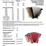 Melodija glasbila katalog