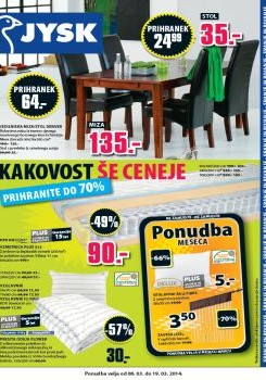 JYSK-katalog -Kakovost-se-ceneje