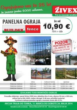Živex katalog