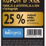 Tuš drogerija letak