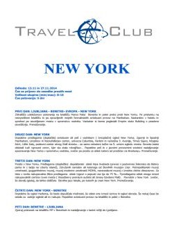 Travel Club letak